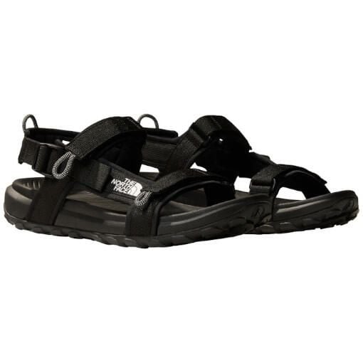 Sandały turystyczne The North Face M Explore Camp Sandal męskie. Czarne sandały męskie The North Face, z materiału, bez zapięcia. Za 389.00 zł.