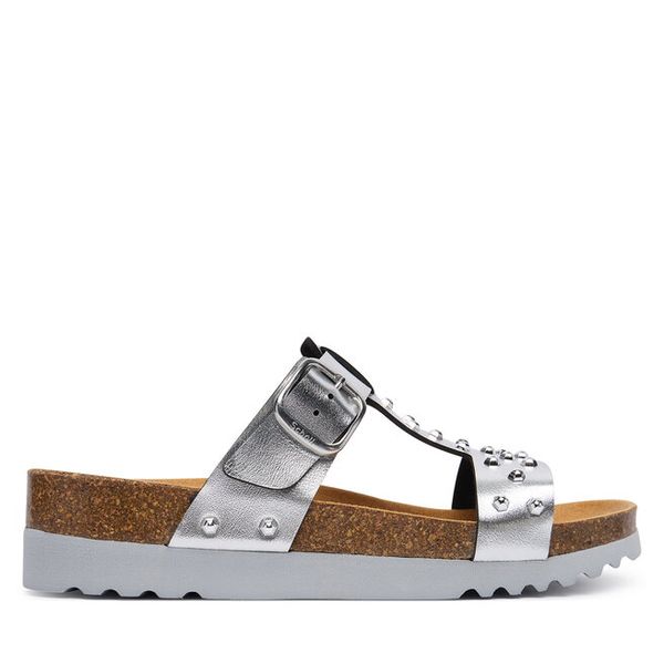 Klapki Scholl. Szare klapki damskie Scholl, bez wzorów, bez obcasa. Za 319.99 zł.