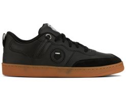 Sneakersy męskie K-Swiss K-Varsity LTH tenisówki sportowe buty sportowe czarne. Czarne trampki męskie K-SWISS, bez wzorów, sportowe, bez zapięcia. Za 189.00 zł.