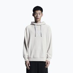 Bluza męska On Club Hoodie. Szare bluzy męskie On, m, bez wzorów, z bawełny, bez kaptura. Za 399.99 zł.