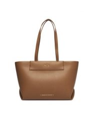 Armani Exchange Torebka XW001538 AF26447 U6186 Brązowy jasny. Brązowe torebki do ręki damskie Armani Exchange, bez wzorów, ze skóry, bez dodatków. Za 654.99 zł.