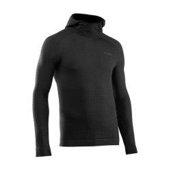 Bluza rowerowa męska Northwave Route Knit Hoodie. Czarne bluzy męskie Northwave, l, bez wzorów, bez kaptura. W wyprzedaży za 423.00 zł.