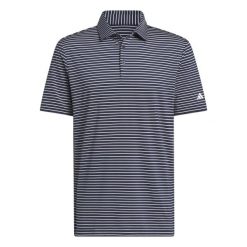 Koszulka polo w paski adidas Performance. Białe koszulki polo męskie Adidas, l, bez wzorów, z elastanu, eleganckie, bez ramiączek. Za 235.00 zł.