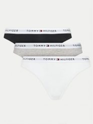 Tommy Hilfiger Komplet stringów UW0UW05530 Kolorowy. Stringi damskie Tommy Hilfiger, s, bez wzorów, z bawełny. Za 129.99 zł.