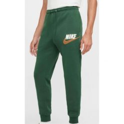 Męskie Dresy Nike. Zielone buty sportowe męskie Nike, z dresówki, bez zapięcia, na fitness i siłownię. Za 320.99 zł.
