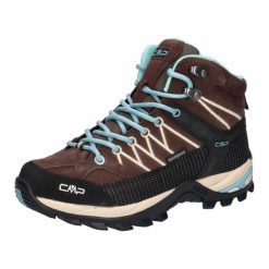 Buty trekkingowe damskie CMP RIGEL MID skóra wodoodporne. Brązowe trekkingi damskie CMP, trekkingowe. Za 489.49 zł.