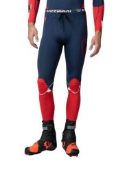 Legginsy Rossignol męskie Infini Compression Race Tights granatowe. Niebieskie legginsy sportowe męskie Rossignol, l, bez wzorów, z materiału, długie, na fitness i siłownię. Za 509.00 zł.