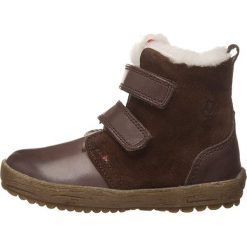 Skórzane botki zimowe "Val" w kolorze brązowym. Buty zimowe chłopięce Zimowe obuwie dla dzieci. W wyprzedaży za 215.95 zł.