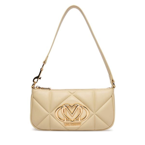 Torebka LOVE MOSCHINO. Brązowe torebki do ręki damskie Love Moschino, bez wzorów, klasyczne, bez dodatków. Za 512.99 zł.