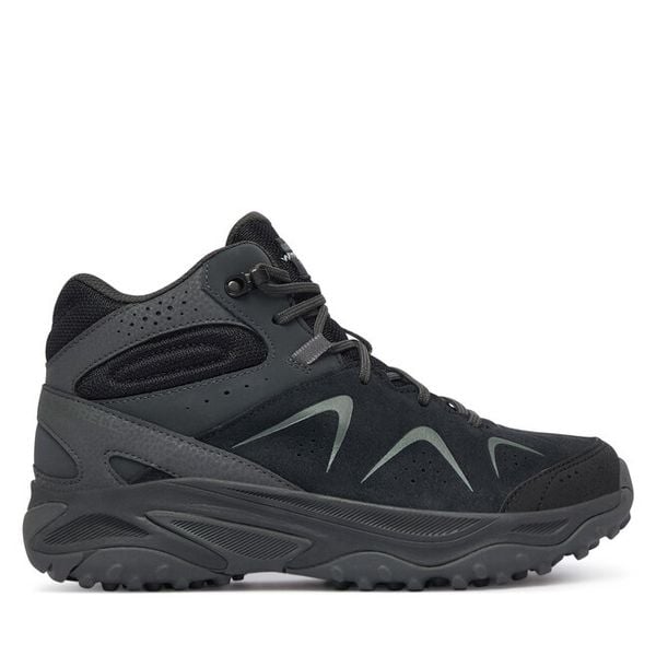 Trekkingi Merrell. Czarne obuwie sportowe damskie Merrell, bez wzorów, trekkingowe. Za 599.99 zł.