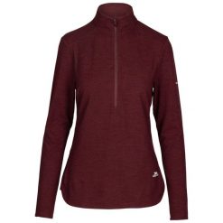 Top Damski Sportowy Kansas. Czerwone bluzy sportowe damskie Trespass, xs, bez wzorów, bez kaptura, trekkingowe. Za 127.99 zł.