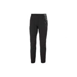 Spodnie softshell damskie Helly Hansen Rask Light Softshell. Czarne spodnie sportowe damskie Helly Hansen, bez wzorów, z softshellu, trekkingowe. Za 651.25 zł.