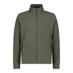 Bluza męska turystyczna CMP 3H12917N. Zielone bluzy męskie CMP, m, bez wzorów, bez kaptura. Za 340.00 zł.