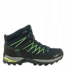 Buty CMP Rigel Mid WP - b.blue/gecko. Niebieskie trekkingi męskie CMP. Za 456.13 zł.