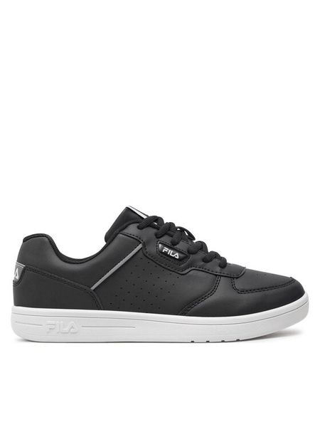 Fila Sneakersy C. Court Teens FFT0066 Czarny. Czarne buty sportowe dziewczęce Fila, bez wzorów, ze skóry, bez zapięcia. Za 119.99 zł.