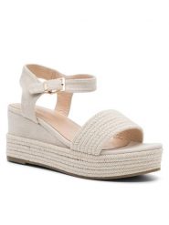 Jenny Fairy Espadryle WS109-06EOB Beżowy. Brązowe espadryle damskie Jenny Fairy, bez wzorów, z materiału, bez obcasa, bez zapięcia. Za 139.99 zł.