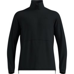 Bluza bez kaptura rozpinana Odlo Mid layer full zip CLASSIC FLEECE. Czarne bluzy męskie Odlo, m, bez wzorów, z materiału, bez kaptura. Za 330.30 zł.