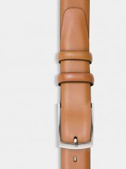 PAKO LORENTE – Pasek męski PLM-PX-776-Y. Szare paski damskie Pako Lorente, bez wzorów, ze skóry, eleganckie. Za 149.99 zł.