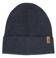 Czapka Jesienno-Zimowa (beanie) – Alties - Jeans (Denim). Niebieskie czapki i kapelusze męskie Alties, na zimę, bez wzorów, z denimu, sportowe. Za 59.00 zł.