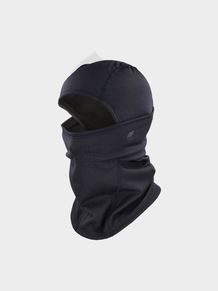 4F Kominiarka narciarska uniseks - czarna S/M. Czarne czapki i kapelusze damskie 4f, na zimę, bez wzorów, z elastanu, sportowe. W wyprzedaży za 59.99 zł.