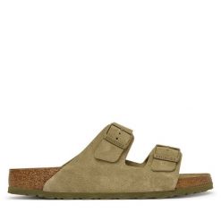 Klapki Birkenstock. Brązowe klapki męskie Birkenstock. Za 549.99 zł.