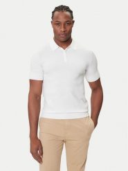 HUGO Polo San Peter-CV 50536672 Écru Regular Fit. Koszulki polo męskie Hugo, m, bez wzorów, z wiskozy, bez ramiączek. Za 469.99 zł.