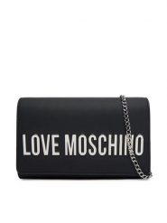 LOVE MOSCHINO Torebka JC4103PP1OKD000B Czarny. Czarne torebki do ręki damskie Love Moschino, bez wzorów, ze skóry, wizytowe, bez dodatków. Za 699.99 zł.