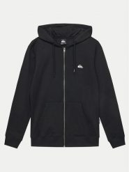 Quiksilver Bluza EQYFT04952 Czarny Regular Fit. Czarne bluzy męskie Quiksilver, m, bez wzorów, z bawełny, bez kaptura. Za 179.99 zł.