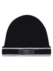 Balmain Czapka BV0P67-Z2359 Czarny. Czarne buty zimowe chłopięce Balmain, bez wzorów, z materiału, bez zapięcia. Za 519.99 zł.