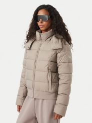 EA7 Emporio Armani Kurtka zimowa 7W001496 AF26297 U6100 Beżowy ciemny Regular Fit. Brązowe kurtki damskie EA7 Emporio Armani, na zimę, s, bez wzorów, z syntetyku, bez kaptura. Za 1,274.00 zł.