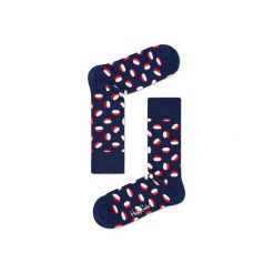Skarpetki Happy Socks PIL01-6000. Niebieskie skarpety męskie Happy Socks, z bawełny. Za 24.43 zł.