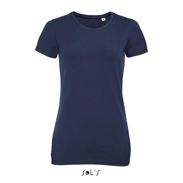 Koszulka damska Sol's Millenium. Niebieskie t-shirty damskie SOL'S, l, bez wzorów, z materiału, eleganckie, bez kołnierzyka. Za 94.65 zł.