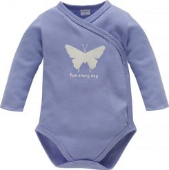 PINOKIO Body z długim rękawem niemowlęce lawenda rozpinane Imagine Pinokio 62. Body niemowlęce Pinokio, bez wzorów, bez ramiączek. Za 39.90 zł.