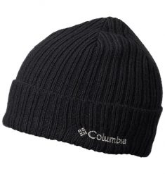 Czapka Columbia Watch 1464091013. Czarne czapki i kapelusze męskie Columbia, na zimę, bez wzorów, z materiału. Za 89.99 zł.