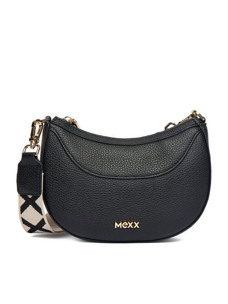 MEXX Torebka CEO-MEXX-L-011-09 Czarny. Czarne listonoszki damskie Mexx, bez wzorów, bez dodatków. Za 169.99 zł.