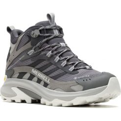 Buty trekkingowe Merrell Moab Speed 2 Mid GORE-TEX męskie. Szare trekkingi męskie Merrell, trekkingowe, gore-tex. Za 639.00 zł.