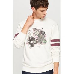 Bluza z nadrukiem - Kremowy. Bluzy damskie marki Reserved. Za 59.99 zł.