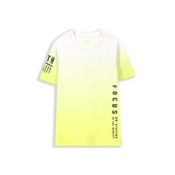 Koszulka sportowa dla dzieci Lemon Explore WL4 z krótkim rękawem Loose Fit. Zielone t-shirty dla chłopców LEMON explore, bez wzorów, z elastanu, bez ramiączek. Za 59.90 zł.