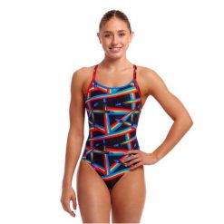 Strój kąpielowy jednoczęściowy FUNKITA Pocket Rocket - Diamond Back. Kostiumy jednoczęściowe damskie FUNKITA, xs, bez wzorów. Za 239.00 zł.