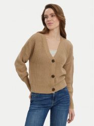 Vero Moda Kardigan Lea 10249632 Beżowy Regular Fit. Brązowe kardigany damskie Vero Moda, m, bez wzorów, z syntetyku. Za 119.99 zł.