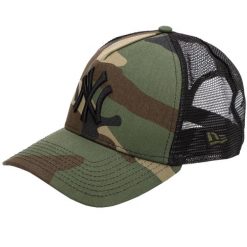Czapka Trucker New Era MLB New York Yankees. Czarne czapki i kapelusze męskie New Era, bez wzorów. Za 149.99 zł.