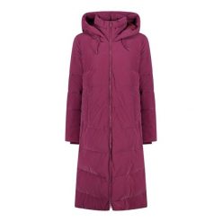 Długa parka damska CMP. Czarne parki damskie CMP, bez wzorów, z poliesteru, bez kaptura. Za 670.50 zł.