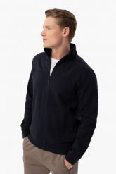 Bluza ze stójką B-BERRT. Bluzy męskie Volcano, m, bez wzorów, z bawełny, bez kaptura. Za 189.99 zł.