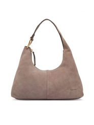 Calvin Klein Torebka LV04F3691G Szary. Szare torebki do ręki damskie Calvin Klein, bez wzorów, ze skóry, bez dodatków. Za 899.99 zł.