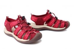 ARTIKER RELAKS 58C1817 czerwony, sandały damskie. Czerwone sandały damskie Artiker Relaks, bez wzorów, z gumy, bez obcasa, bez zapięcia. Za 219.90 zł.