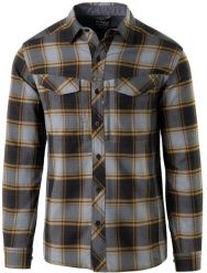 Helikon-Tex Koszula turystyczna Helikon-Tex Defender Mk2 Nylon Sorona Blend - dark ochre plaid rozmiar: l. Brązowe koszule męskie HELIKON-TEX, l, bez wzorów, z nylonu, bez kołnierzyka, bez ramiączek. Za 236.28 zł.