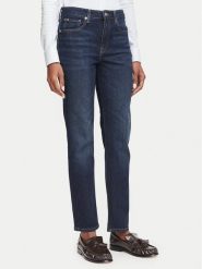Tommy Hilfiger Jeansy Harlow WW0WW52184 Granatowy Slim Fit. Niebieskie jeansy damskie Tommy Hilfiger. Za 440.99 zł.