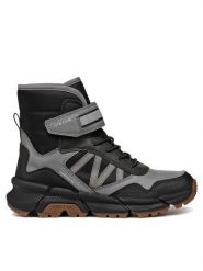 Geox Kozaki J Flexyper Plus Boy J36LCD 0MEFU C0043 S Szary. Szare buty zimowe chłopięce Geox, bez wzorów, ze skóry, bez zapięcia. Za 429.99 zł.