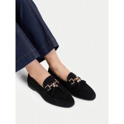Loafersy JENNY. Czarne mokasyny damskie Jenny. Za 129.99 zł.