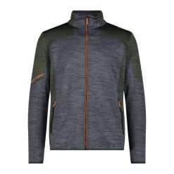 Bluza męska turystyczna CMP 34G1567. Niebieskie bluzy męskie CMP, l, bez wzorów, bez kaptura. Za 306.50 zł.